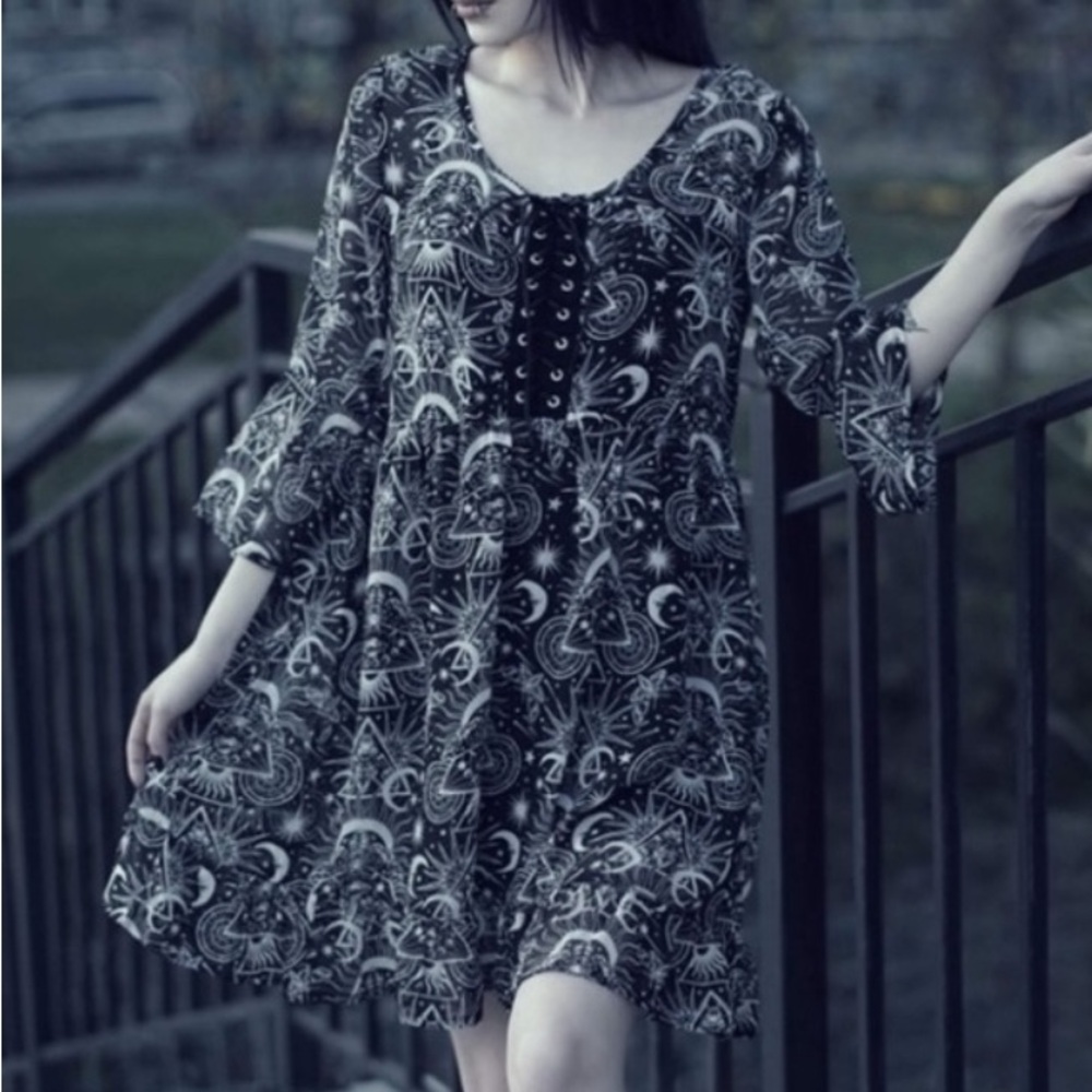 KILLSTAR New Moon dress, with slip!